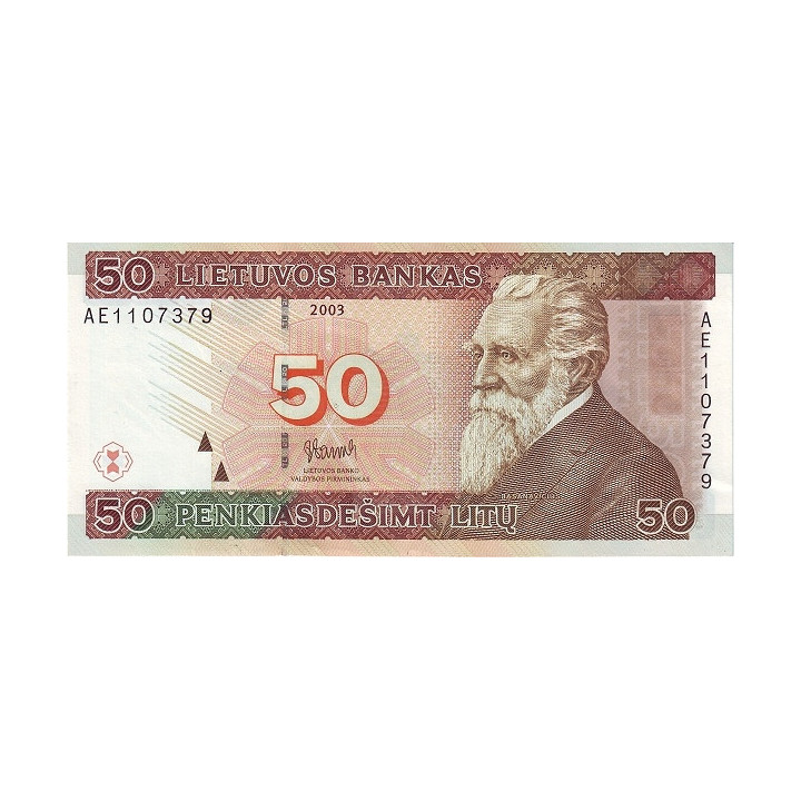 Lithuania 50 Litu 2003 P67