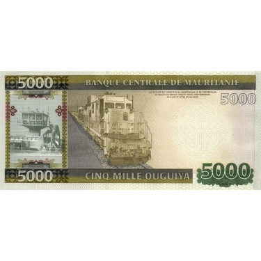 Mauritania 5000 Ouguiya 2011 P21