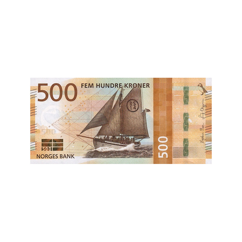 Norway 500 Kroner 2018 P56