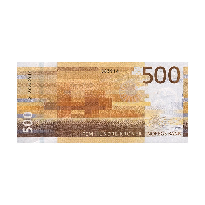 Norway 500 Kroner 2018 P56