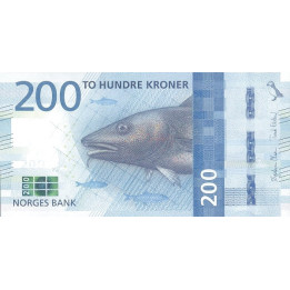 Norge 200 Kroner 2016 P55