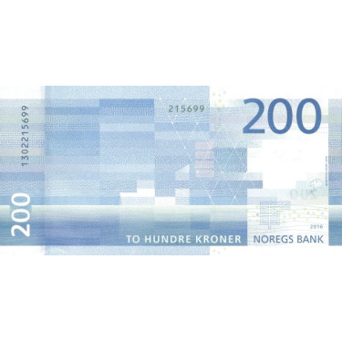 Norway 200 Kroner 2016 P55