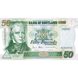Scotland 50 Pounds 2006 BOS P122d