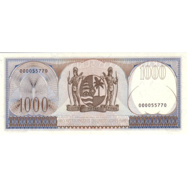 Suriname 1000 Gulden 1963 P124