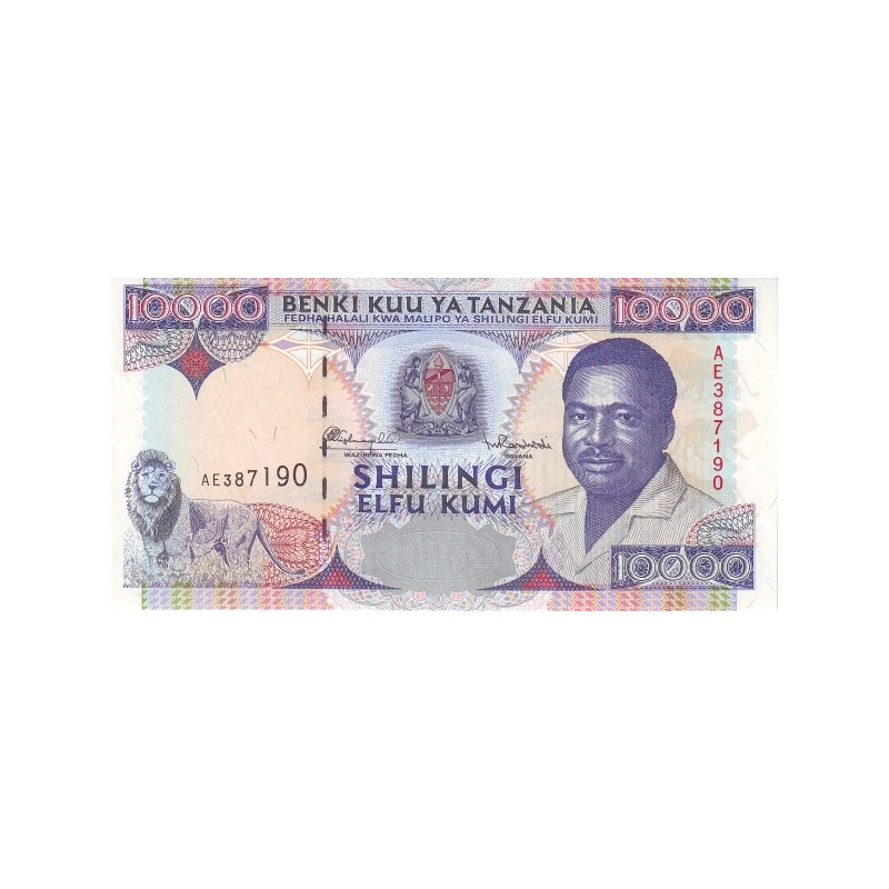 Tanzania 10.000 Shilingi ND 1995 P29