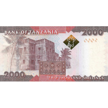 Tanzania 2000 Shillings 2020 P42