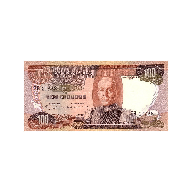 Angola 100 Escudos 1972 P101