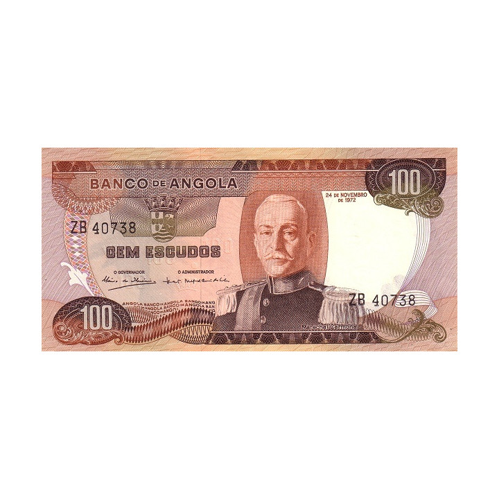 Angola 100 Escudos 1972 P101