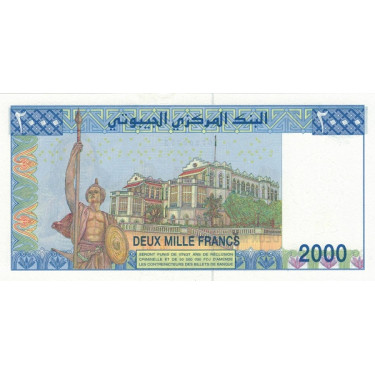 Djibouti 2000 Francs ND 2008 P43(2)