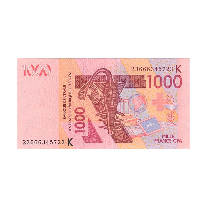West African States 1000 Francs 2023 P715K