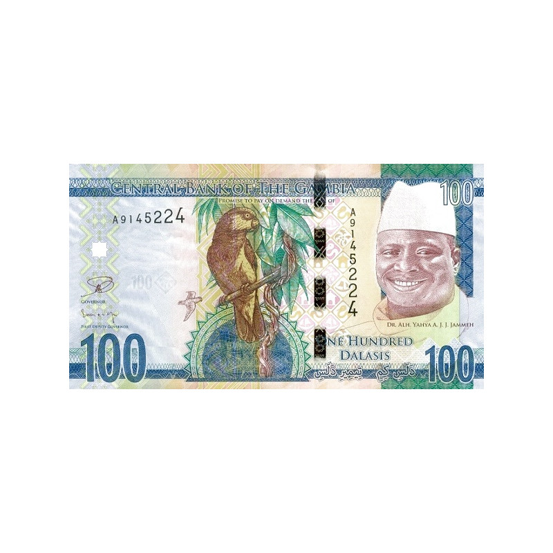 Gambia 100 Dalasis 2015 P-35 UNC