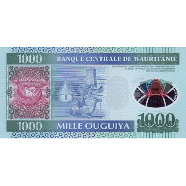 Mauretanien 1000 Ouguiya 2014 P19