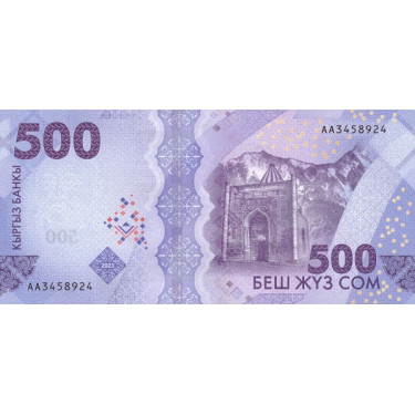 Kirgizistan 500 Som 2023 P-new