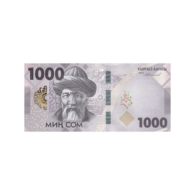 Kirgizistan 1000 Som 2023 P-new