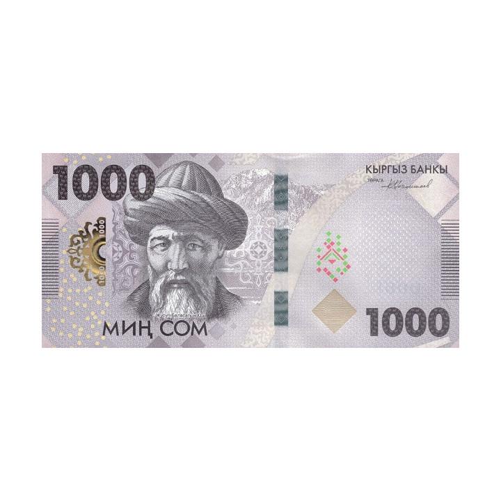Kirgizistan 1000 Som 2023 P-new