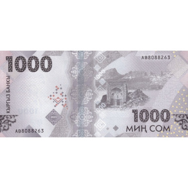 Kirgizistan 1000 Som 2023 P-new