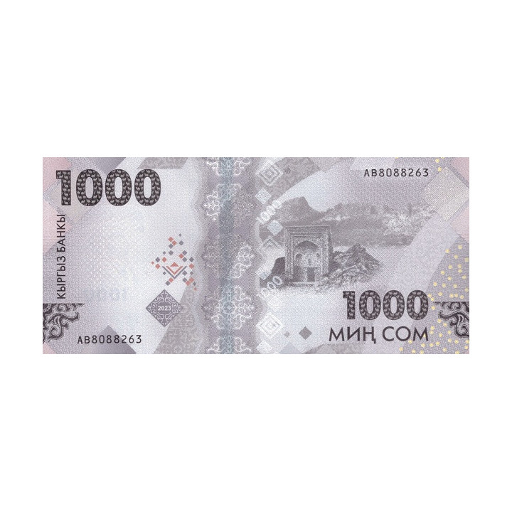 Kirgizistan 1000 Som 2023 P-new