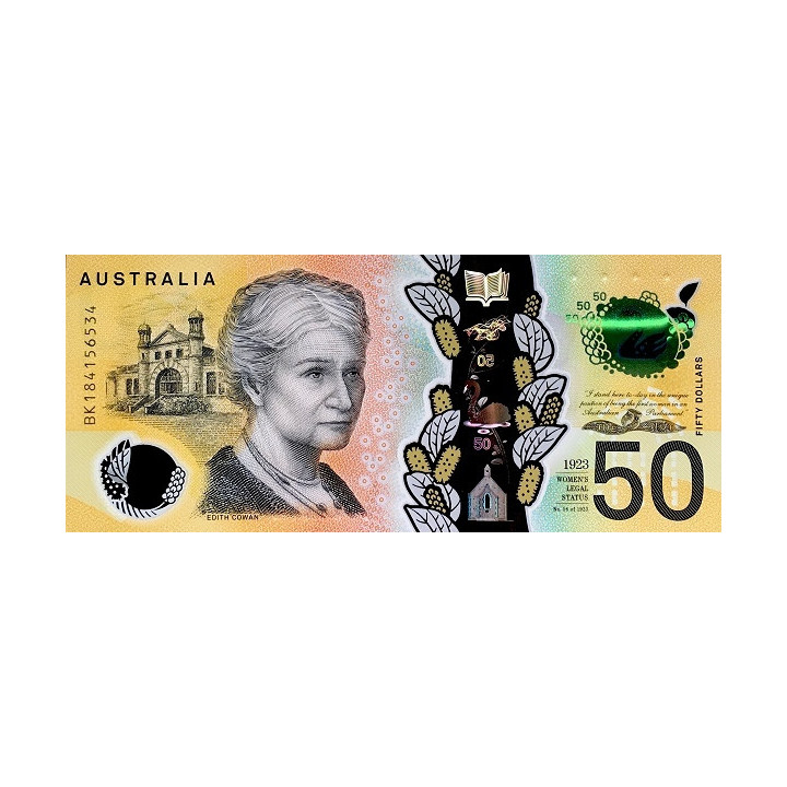 Australia 50 Dollars 2018 P65a