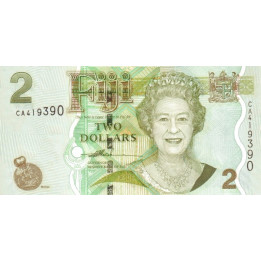 Fiji 2 Dollars 2007 P109a