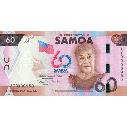 Samoa 60 Tala 2023 Pnew