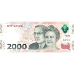 Argentina 2000 Pesos ND 2023 Pnew