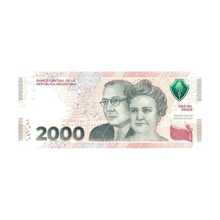 Argentina 2000 Pesos ND 2023 Pnew