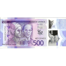 Jamaica 500 Dollars 2023 Pnew