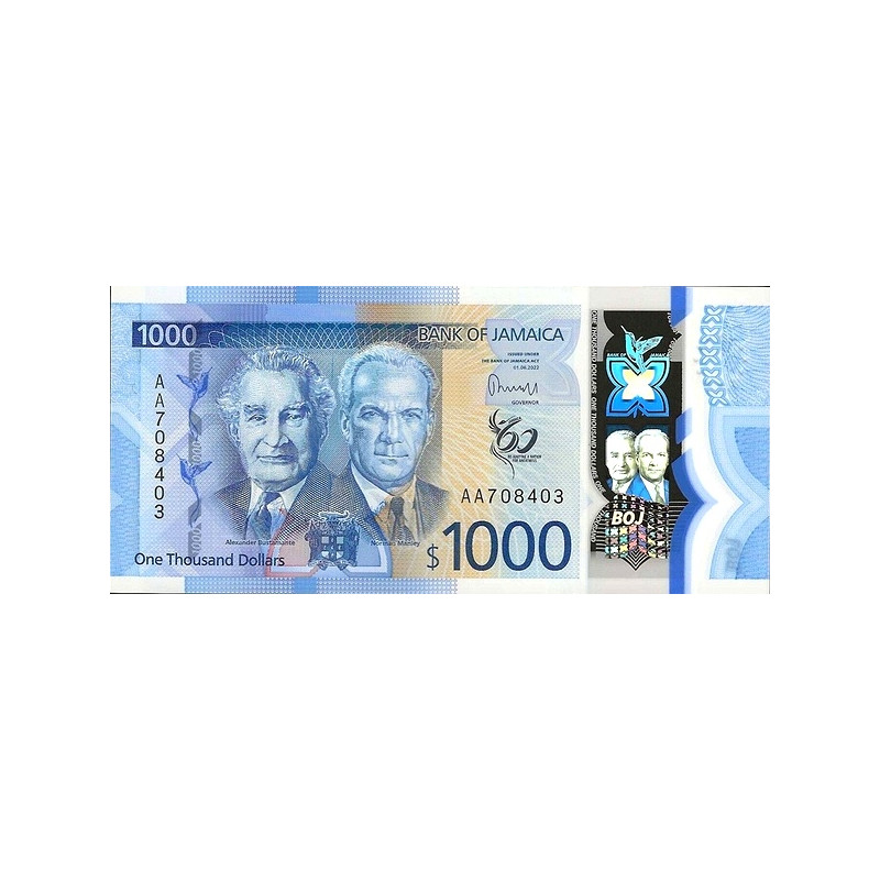 Jamaica 1000 Dollars 2023 Pnew