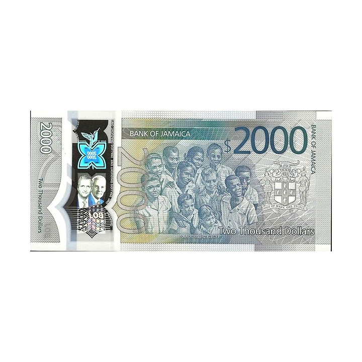 Jamaica 2000 Dollars 2023 Pnew
