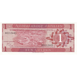 Netherlands Antilles 1 Gulden 1970 P-20