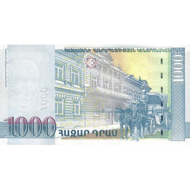 Armenia 1000 Dram 2001 P50a