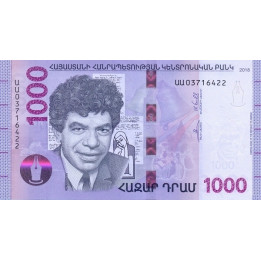 Armenien 1000 Dram 2018 P61a