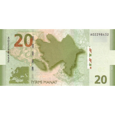 Azerbajdzjan 20 Manat 2005 P28