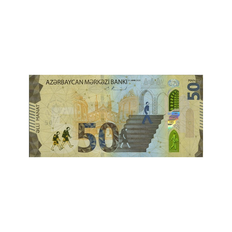 Azerbajdzjan 50 Manat 2020 P42