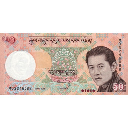 Bhutan 50 Ngultrum 2013 P31b