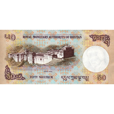 Bhutan 50 Ngultrum 2013 P31b