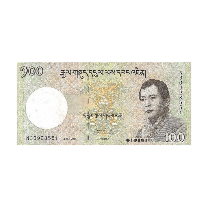Bhutan 100 Ngultrum 2015 P32c