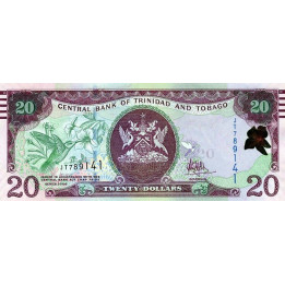 Trinidad och Tobago 20 Dollars P-49c