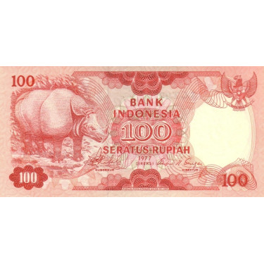 Indonesia 100 Rupiah 1977 P116