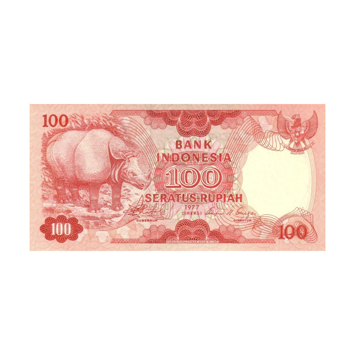 Indonesia 100 Rupiah 1977 P116