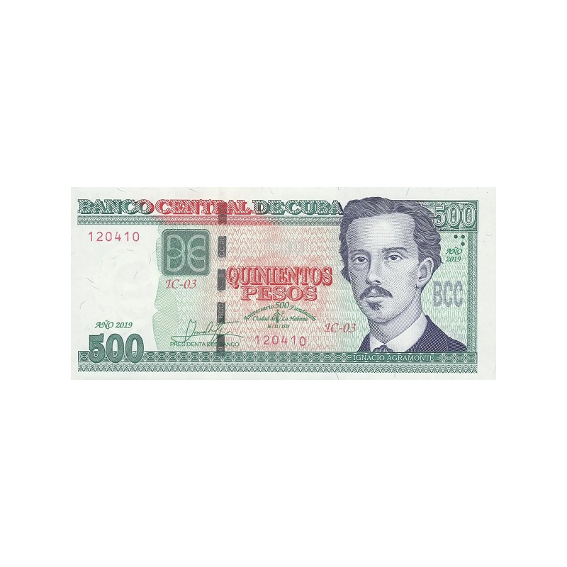 Cuba 500 Pesos 2019 P133
