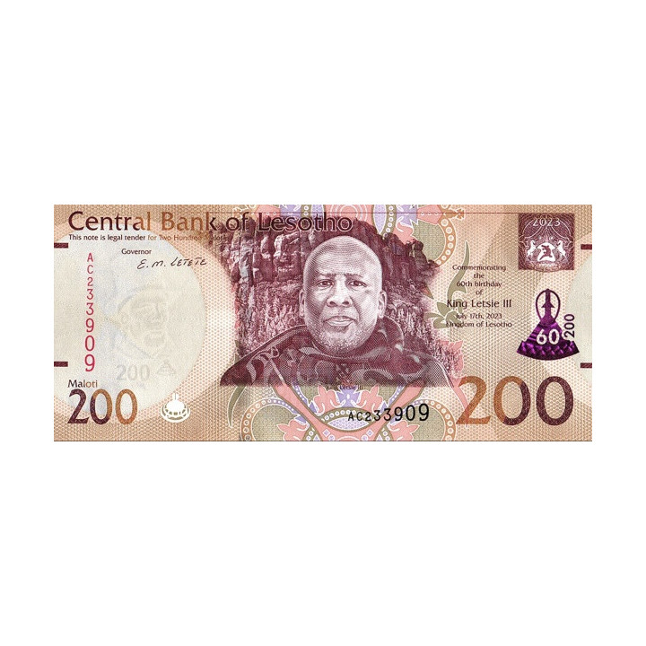 Lesotho 200 Maloti 2023 P31