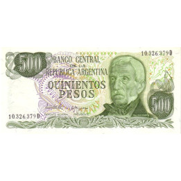 Argentina 500 Pesos 1977 P-303c