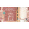 Jordanien 5 Dinars 2022 P40