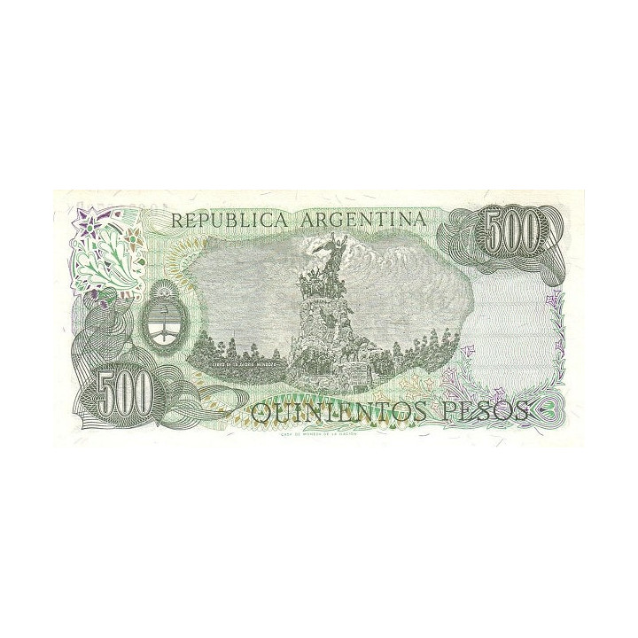 Argentina 500 Pesos 1977 P-303c
