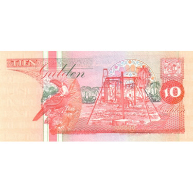 Suriname 10 Gulden 1996 P137b