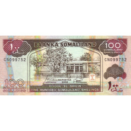 Somaliland 100 Shillings 2002 P5d