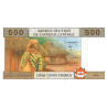 Centralafrikanska Staterna 500 Francs 2002 U Cameroon P206Ue