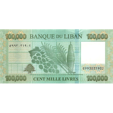 Lebanon 100.000 Livres 2023 P105