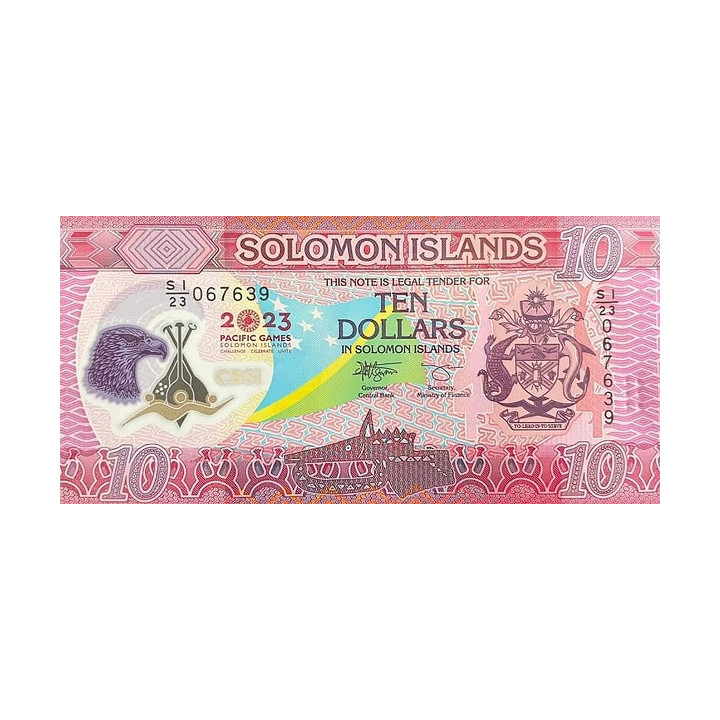 Solomon Islands 10 Dollars 2023 P39